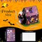 House Kit Sets of 2 Halloween Craft House Make a Haunted House Craft for Boy Girl Halloween Party Game Craft Supplies